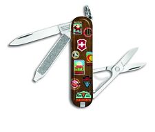 VICTORINOX SWISS ARMY KNIVES VINTAGE LUGGAGE TRAVELER CLASSIC SD KNIFE picture