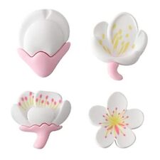 4PCS Flower Fridge Magnets 3D Tulip Plant Refrigerator Magnets for White picture
