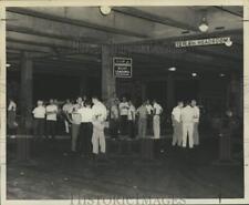 1964 Press Photo Ferry workers strike at St. George Ferry Terminal - sia05356 picture