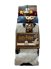 Harry Potter Hogwarts Trainer Socks Ladies 3 Pairs Shoe Liners UK 4-8 Primark picture