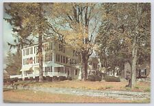 New Preston Connecticut~Hopkins Inn On Lake Waramaug~Continental Postcard picture
