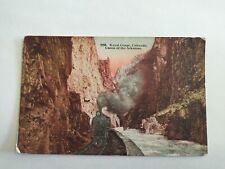 Vintage Postcard 1910's River Canal Royal Gorge Colorado Canon of the Arkansas picture