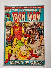 The Invincible Iron Man #45 Marvel Comics 1972 Bronze Age, picture
