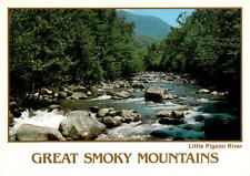 Little Pigeon River, Great Smoky Mountains National Park, east fork, Postcard picture
