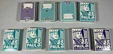 Vintage Paulson Casino Playing Cards  RARE Purple Green Mixed Lot Of 8 picture