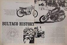 1968 Bultaco History 6p Article Tralla Roadster Trials picture