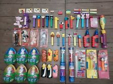 PEZ LOT 46 Dispensers Mixed Disney Peanuts Looney Tunes Petz Christmas Easter  picture