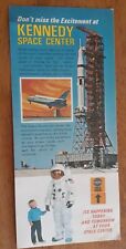 Vintage 1970s NASA Kennedy Space Center Visitor Travel Brochure Flyer Bus Tour picture