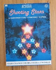 Mr. Christmas Shooting Stars 12 Stars Color Changing 16 Speeds Vintage 1990  picture