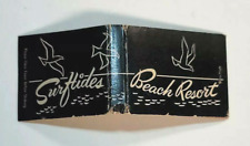Front Strike Matchbook Full~ Surf Tides Beach Resort~ Lincoln City, Oregon picture