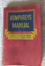 Frederick Humphreys’ Manual 1948Homeopathic Medicine  Remedies   77 Common Colds picture