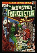 Frankenstein #3 VF+ 8.5 The Monster's Revenge Mike Ploog Cover Marvel 1973 picture