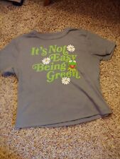Vintage Kermit It's Not Easy Being Green Disney T-shirt Womens Size S picture