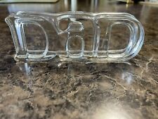 Vintage Glass Dad From Avon  picture