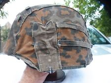 WW2 GERMAN M35 M40 M 42 HELMET COVER SS SPRING FALL HIGHEST QUALITY REPRO picture