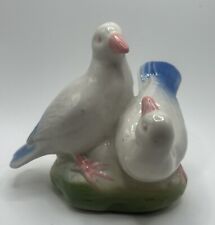 Vintage Hand painted  Porcelain  Pigeon’s Figurine picture