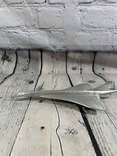 Vintage Danbury Mint Pewter Model Concorde Scale 1:306 picture