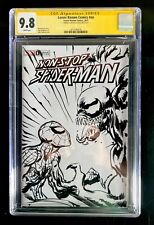 Non-Stop Spider-Man #1 - Blank Cover - CGC Signed & Sketched BUZZ 9.8 picture