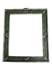 Vintage Art-deco Frame With Barbola Flowers And Silverwood picture