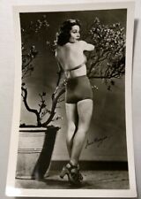 Dancer Actress RPPC Jane Frazee Real Photo Post Card Vtg Pin Up Sexy Swimsuit  picture