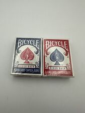 Bicycle Mini 2 Deck Set Red & Blue Playing Cards New Sealed picture