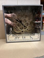 VINTAGE Pier One Gear Type Clock picture