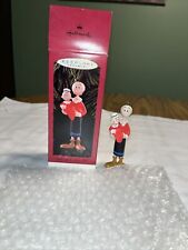 VTG Hallmark 1996  Olive Oyl and Swee' Pea Christmas Ornament New In Box picture