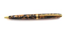Vintage JEAN PIERRE LEPINE Ballpoint Pen Made in Paris France TORTISE SHELL Faux picture