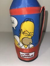 THE SIMPSONS Water Bottle Insulator Collectible Beverage Container 10” Fox 2005 picture