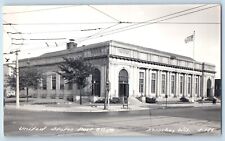 Kenosha Wisconsin WI Postcard RPPC Photo United States Post Office c1940's picture
