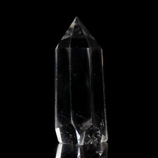 44g57mm Natural Clear Quartz Crystal Point Tower Obelisk Wand Healing Chakra picture