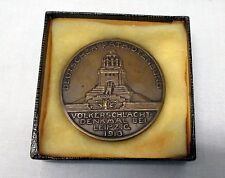 1813-1913, Germany, Leipzig. Battle of the Nations Big  Medal. 60 mm . picture