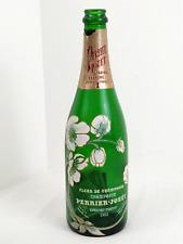 1982 Perrier-Jouet Fleur de Champagne EMPTY Bottle Painted Green Glass Display picture