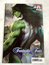 Fantastic Four: Wedding Special #1 Awesome Artgerm She-Hulk Variant NM (2018) picture
