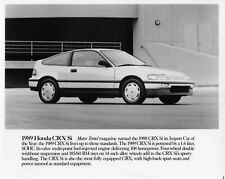 1989 Honda CRX Si Press Photo 0013 picture