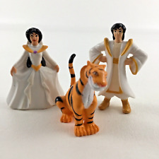 Disney Aladdin King Of Thieves Figures Lot Rajah Tiger Jasmine Vintage 90s Toy picture