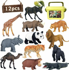 Animal Toy Safari Mini Wild Plastic Zoo Animals Models Toys Kit Jungle Realistic picture