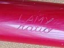 LAMY RATIO 47P FK RED FOUNTAIN PEN MADE IN GERMANY 1960's NIB SIZE #OM VERY RARE picture