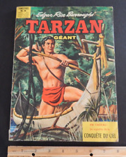 1971 French Tarzan Giant # 9 large format  squarebound some color   picture