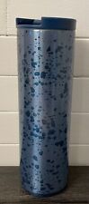 2024 STARBUCKS SPECKLED BLUE TUMBLER Vacuum Insulated 20 FL OZ Ltd Edition NEW picture