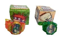 Rugrats In Paris 2000 Talking Watches Set Of 2 Burger King Needs Batteries VTG picture