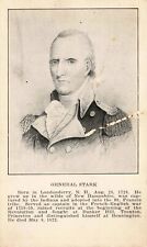General Stark Portrait, Londonderry, NH Vintage PC picture