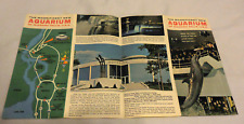 1 The Magnificent New Aquarium of Niagara Falls USA New York  Brochure vintage picture
