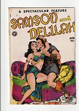 Spectacular Feature Magazine #11 Samson & Delilah 1950 Fox Features 1st Print picture