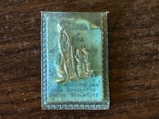 Queen Most Holy Rosary Icon Mini Mary Pocket Statue Shrine 1