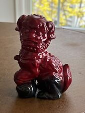 Royal Doulton Flambe Dog of Fo Collector’s Club William Hughes Foo Dog picture