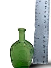 6 Miniture Vintage Glass Bottles picture