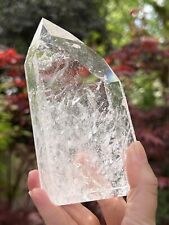 Large Lemurian Seed Clear Quartz Fully Polished AAA+ Grade 528g 31 picture
