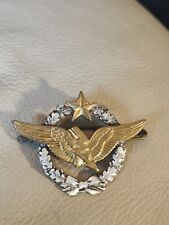 French Air Force Radio Operator/Navigator Badge Vintage Drago picture