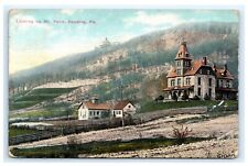 Looking up Mt. Penn Reading PA Pennsylvania Postcard F7 picture